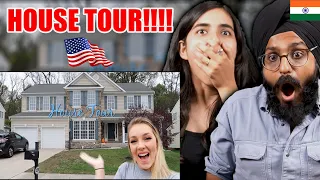 Indians React to AMERICAN HOUSE TOUR!!!!