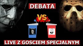 🔴DEBATA NA ŻYWO! NAJSTRASZNIEJSZE HORRORY, NASZE TOPKI, MYERS VS JASON - LIVE SPECJALNY