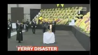 mitv - South Korean President pays their respects to the victims of the ferry disaster