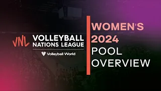 2024 FIVB Women's Volleyball Nations League | Pool Overview