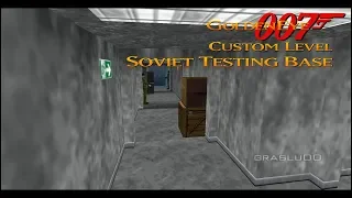 GoldenEye 007 N64 - Soviet Testing Base - 00 Agent (Custom level)