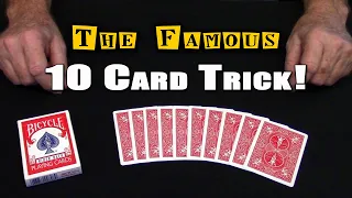 Ed Marlo's Famous 10 Card Trick ~ An In Depth Tutorial