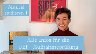 Musical studieren - Was braucht man für die Bewerbung