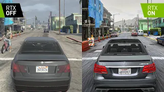 GTA 5: 2013 vs 2022 - RTX OFF vs ON Comparison Maxed-Out Graphics [XBOX 360 vs Gaming PC]