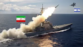 Israeli F-15 Fighter Jets Strike an Iranian Battleships! Crisis in the Middle East