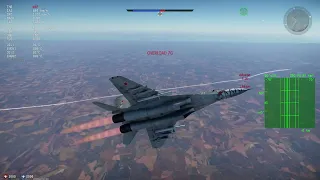 War Thunder - F-16A Vs MiG-29 [Duel]