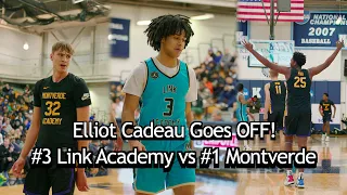 Elliot Cadeau Battles It Out vs STACKED #1 Montverde Team In a Heated Matchup! Full Game Highlights