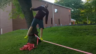 how to walk a slackline