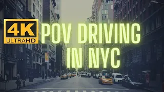 4k POV Driving Through NYC with Music