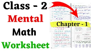 Mental Maths Worksheet for Class 2| Grade 2 Mental Maths | Class 2 Math Worksheet| Class 2 Worksheet