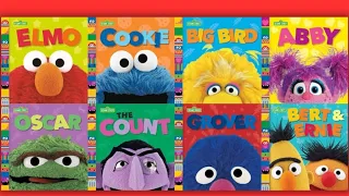 🔴Sesame Street Friends Board Books🌟Compilation