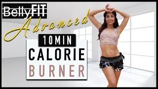 10 Min | Belly Dance Calorie Burn Workout | Get Fit Fast!