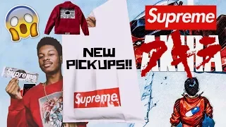 HEAT!! NEW PICKUPS FROM SUPREME x AKIRA COLLAB!! FW17 WEEK 11