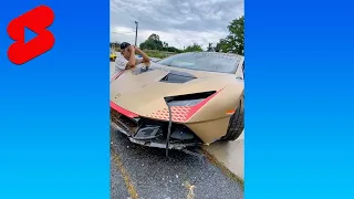 Dobre Brother crashes Lamborghini at 170 mph with no injury❤️