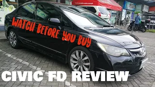 Honda Civic FD 1.8S Review | WATCH BEFORE BUYING | BUYERS GUIDE |