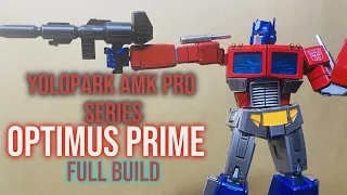 YOLOPARK AMK PRO SERIES OPTIMUS PRIME 20 CM MODEL KIT FULL BUILD & REVIEW