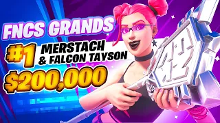 🏆1ST DUO FNCS GRAND FINALS ($200.000)🏆 w/TaySon | Merstach