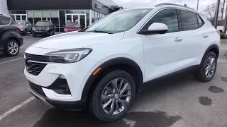 2021 Buick Encore GX Essence ECOTEC 1.3L Turbo 4D Sport Utility 9-Speed Automatic Summit White