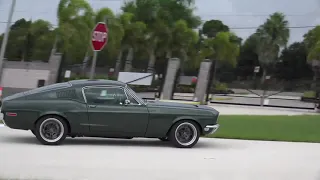 Revology 1968 Mustang GT 2+2 Fastback - Gen 3 Coyote with Borla Dual Exhaust with side pipes