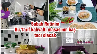 Sabah Rutinim/Cevizli pişi Yaptım/Mutlaka, deneyin Kahvaltı masasının Baş tacı olacak. #vlog #düzen