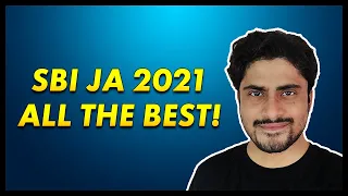 All the best for SBI JA 2021!