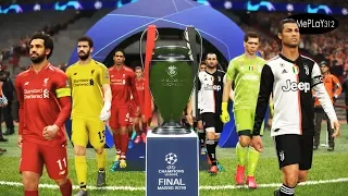 Juventus vs Liverpool - Final UEFA Champions League UCL - Ronaldo vs Salah - PES 2019