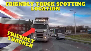 Is this the friendliest Truck Spotting Location ?