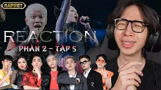 RAP VIỆT Mùa 2 2021 - Tập 5 | ViruSs Reaction !