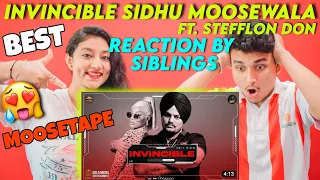 INVINCIBLE (Official Audio)Sidhu Moose Wala| Stefflon Don l Steel Bangelz |The Kidd| Reaction video