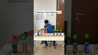 Memory Test Challenge 😂