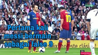 Ini Pertama Kali Pep Giardiola Menyuruh Messi Bermain Sebagai FALSE 9 Saat Lawan Real Madrid 2009