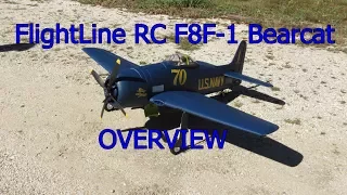 FlightLine RC F8F-1 Bearcat 1200mm (47) Overview