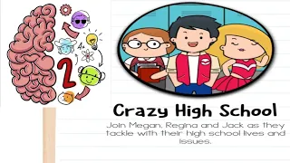 brain test 2 crazy high school all  levels 1-20 gameplay walkthrough android game and iso #Shorts