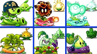 6 Team Plant & Vine & Mint Battlez - Who Will Win? - PvZ 2 Team Plant Vs Team Plant