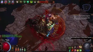 Baron Zombie Necromancer Path Of Exile Shaper Run 1800+ Str Standard Gear