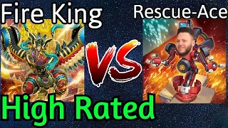 Fire King Snake-Eye Vs Rescue-Ace High Rated DB Yu-Gi-Oh!