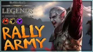 [TES LEGENDS] The Rally Boys -  Handbuff Aggro Redoran Gameplay & Deck Guide 🗡️ Houses of Morrowind