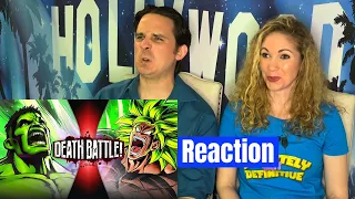 Death Battle Hulk vs Broly Reaction