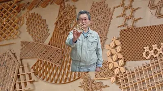 The Beauty of Kumiko Woodwork: Crafting a Japanese Coaster with Setsuo