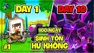 Siro 100 Ngày Sinh Tồn Hư Không Mini World #1 | Hạ Cánh Xuống Hành Tinh Miras