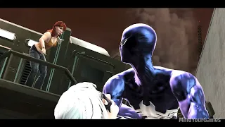 Spider-Man Cheating On MJ With Black Cat Kiss Scene - Spider-Man Game