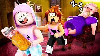 NÃO ROUBE OS COOKIES DA VOVÓ no ROBLOX (Grumpy Gran Scary Obby)