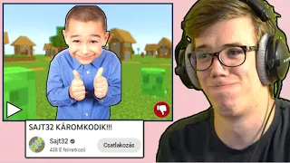 😱 RÉGI TITKOS VIDEÓIM! CSÚNYÁN BESZÉLTEM?! Reakció 😱