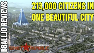 Over 200000 Citizens in Workers and Resources: Soviet Republic | Map Review