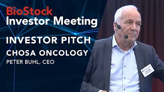 BioStock Investor Meeting September 2023 | Chosa Oncology