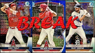 [6/3] #1 [5x] 2023 Bowman Mega Box Break