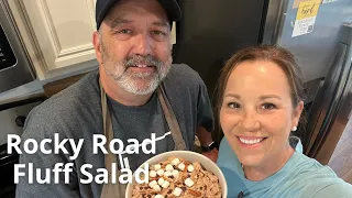 Rocky Road Fluff Salad | Easy Dump Dessert from the Dump King