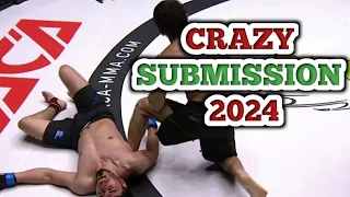 Top 10 Crazy MMA Submissions Of 2024