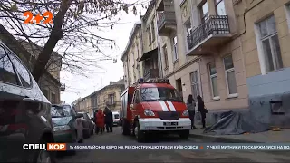 У середмісті Львова стався вибух: двох людей шпиталізували