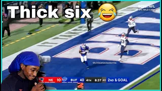 Try Not To Laugh- Chiseled Adonis- Buffalo Bills vs New England Patriots | #SuperWildCardWeekend